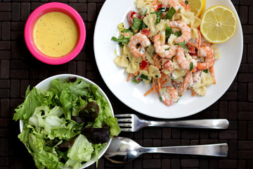 King Prawn and Pasta