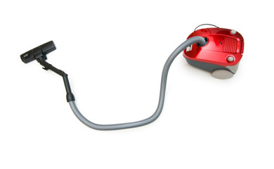 Vacuum cleaner isolated on the white background