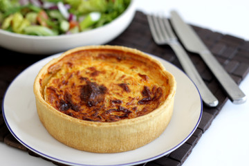 Cheese and Onion Quiche