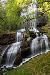 Fototapeta na wymiar Delikatna Waterfall