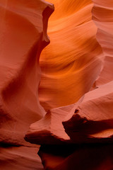 Slot canyon at Antelope Canyon