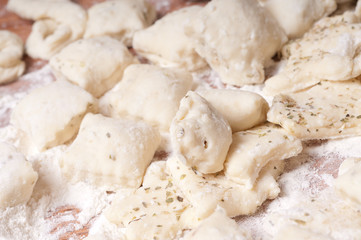 Baking cookies. Preparing for Christmas