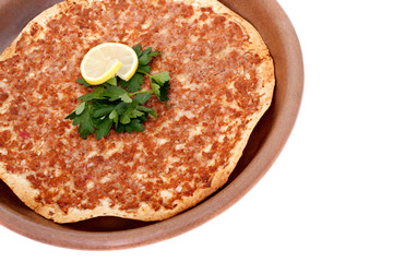 Turkish Pizza Lahmacun