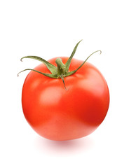 Shiny ripe tomato