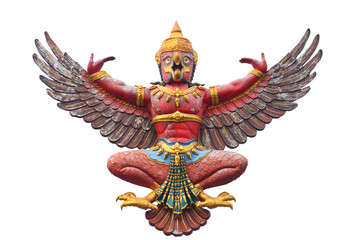 old Garuda statue - 27262429