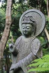 Fototapeta na wymiar Statua zen