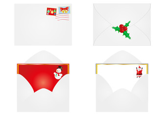 collection of letters for Santa-Claus