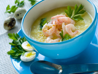 Shrimp soup