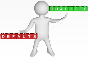 Cubes - 193 - QUALITES/DEFAUTS