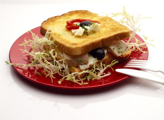 Croque-monsieur au thon