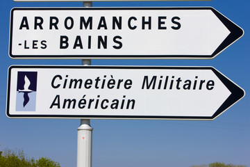 American Military Cemetery, Omaha Beach, Normandy, France