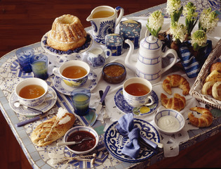 Table de petit-déjeuner