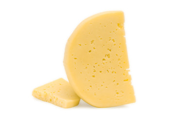 A piece of Swiss cheese