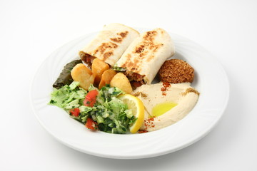 piatto ricco della cucina araba