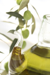 bouteille d'huile d'olive