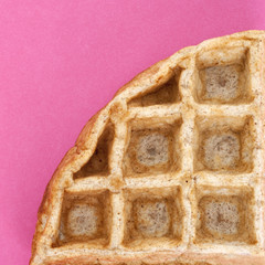 Waffle Close Up