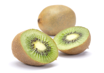 Kiwi on white