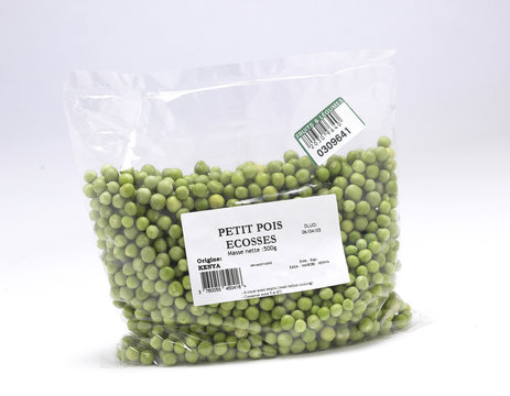 Sachet de petits pois &eacute;coss&eacute;s