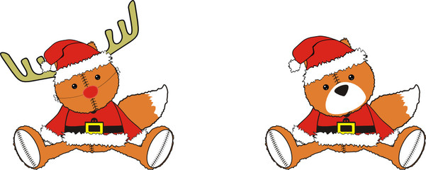fox baby cartoon claus2