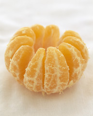 Mandarine pelée