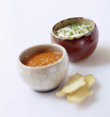 Sauce au poivron et au gingembre