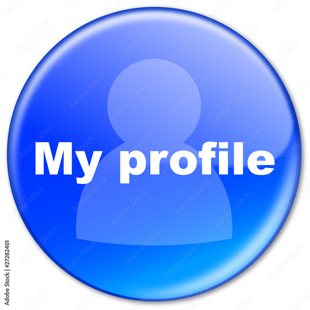 Poster my profile web button (account preferences tools options setup)