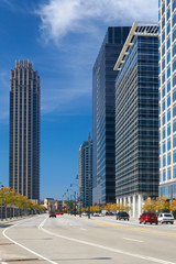 Cityscape of Atlanta, Georgia.