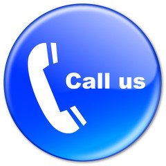 CALL US Button (customer service support hotline help contact)