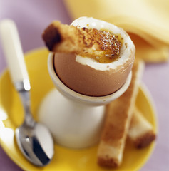 Oeuf à la coque