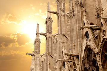 Notre Dame of Paris: North facade detail