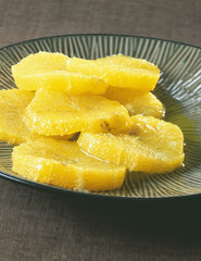 Salade d'orange à l'anis vert et à l'huile d'olive 