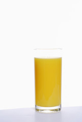 Verre de jus d'orange