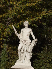 Fototapeta premium Jardines del Palacio de la Granja de San Ildefonso en otoño