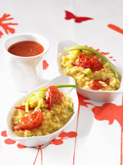 Risotto à la tomate
