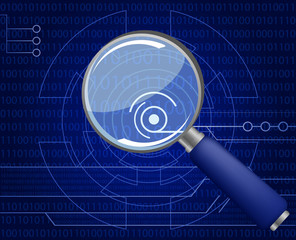 Hi-tech background