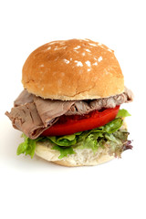 Cold Roast Beef Roll