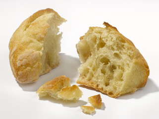 Petit pain et miettes