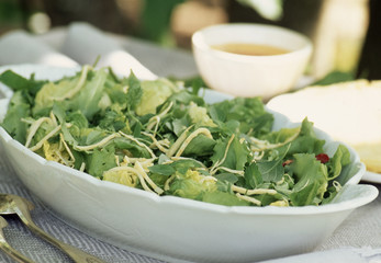 salade verte au gruyère