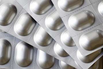 Plaquettes de compléments alimentaires