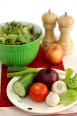 Fresh Salad Ingredients