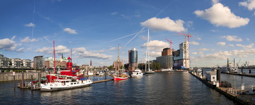 Hamburger Hafen Panorama