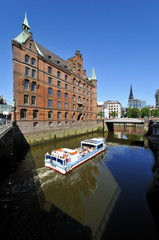 Sandthorquaihof in der Hamburger Speicherstadt