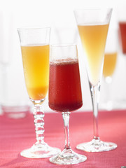Assortiment de cocktails