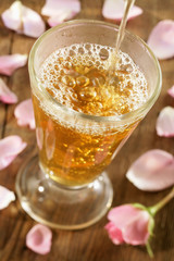 Thé à la rose