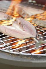 Maquereaux au barbecue