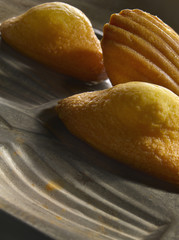 Madeleines dans moule