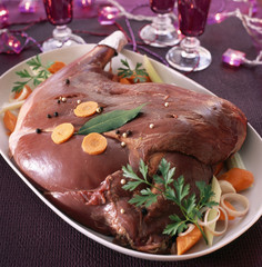 Cuissot de chevreuil cru  © FOOD-micro