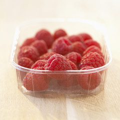 Barquette de framboises