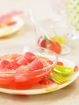Soupe de fraises tagada