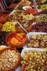 Étal d'olives